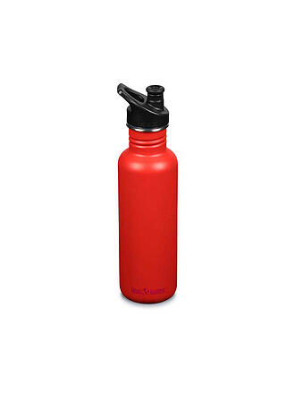 KLEAN KANTEEN | Edelstahl Trinkflasche Classic 800ml Sport Cap Tiger Lily