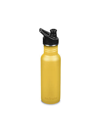 KLEAN KANTEEN | Edelstahl Trinkflasche Classic 532ml Sport Cap Old Gold