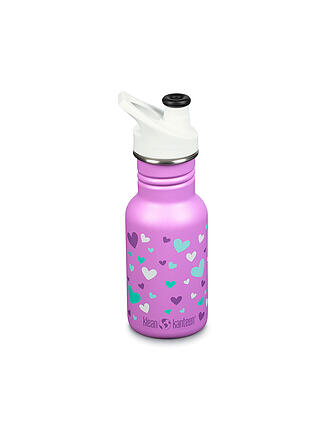 KLEAN KANTEEN | Kinder Trinkflasche Classic einwandig 12 oz (355 ml) mit Sippy Cap