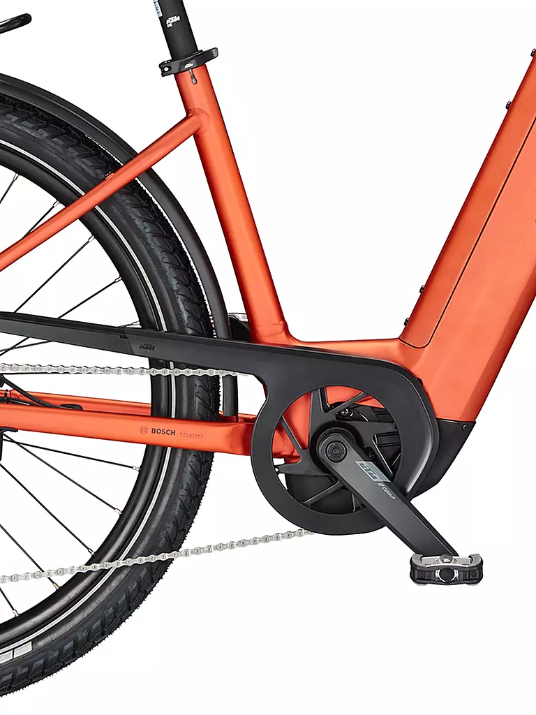 KTM | Damen E-Urbanbike Macina Gran 610 (Tiefeinsteiger) | orange