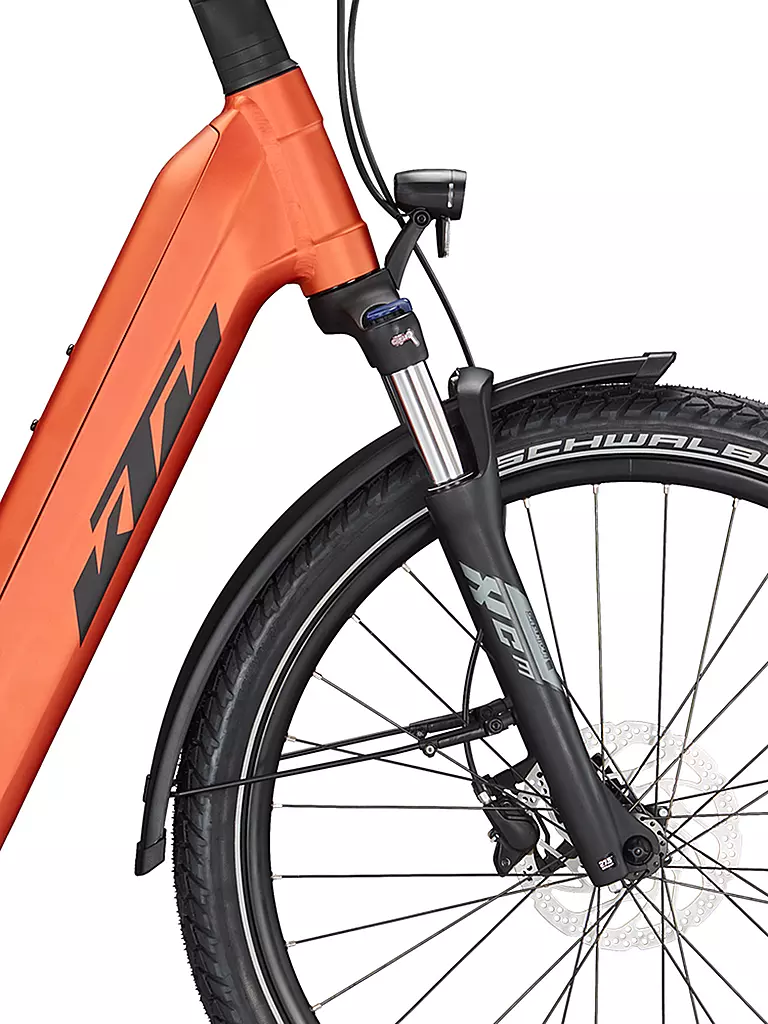 KTM | Damen E-Urbanbike Macina Gran 610 (Tiefeinsteiger) | orange