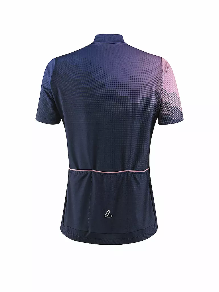 LÖFFLER | Damen Radtrikot Prisma HZ | dunkelblau