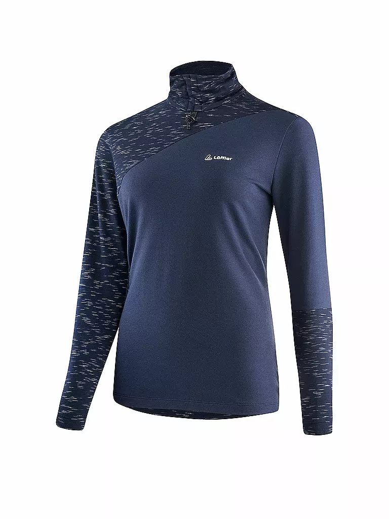 LÖFFLER | Damen Unterziehshirt TRANSTEX® Turtleneck Starlit | dunkelblau