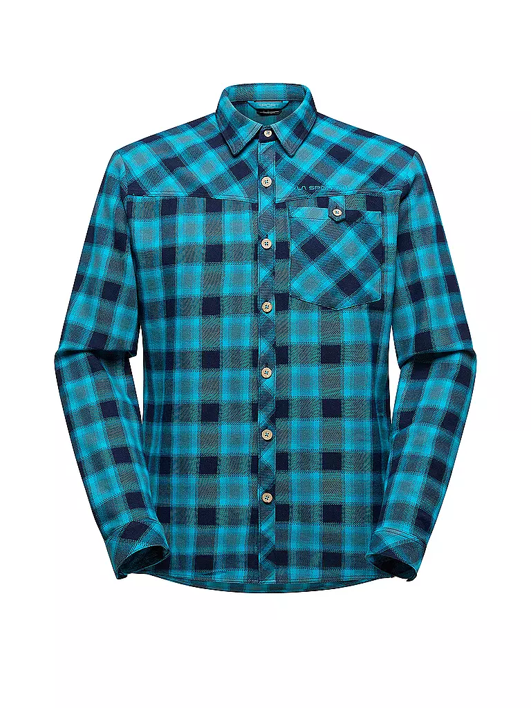 LA SPORTIVA | Herren Kletterhemd Rambler Flannel | blau