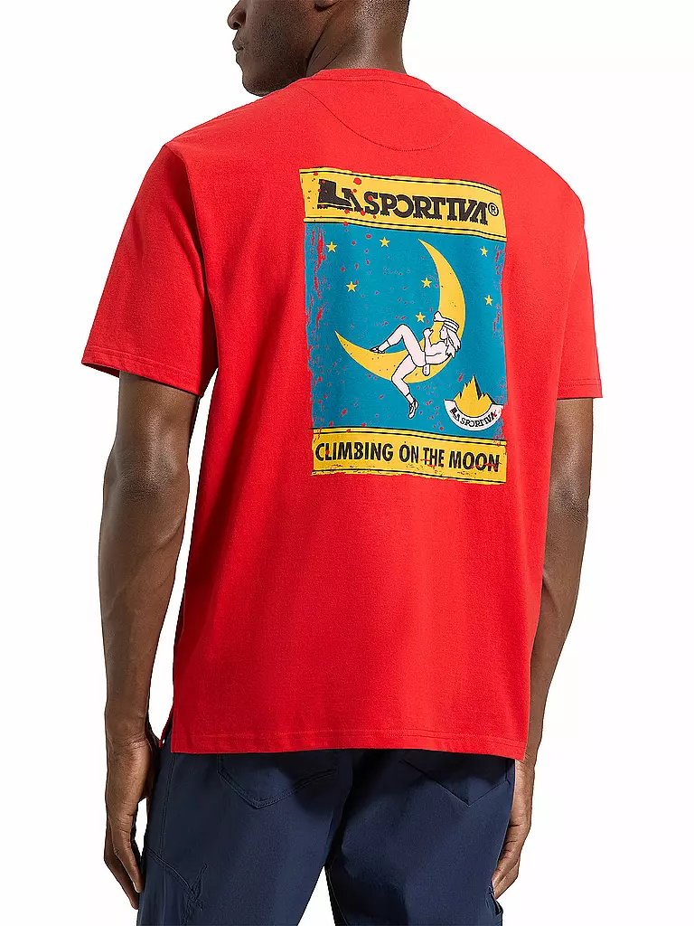 LA SPORTIVA | Herren Klettershirt Moon Climb | rot