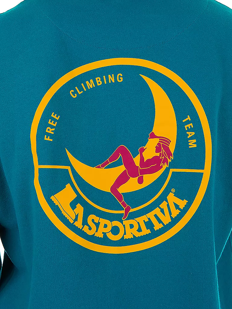 LA SPORTIVA | Herren Klettersweater Climbing on the Moon | petrol