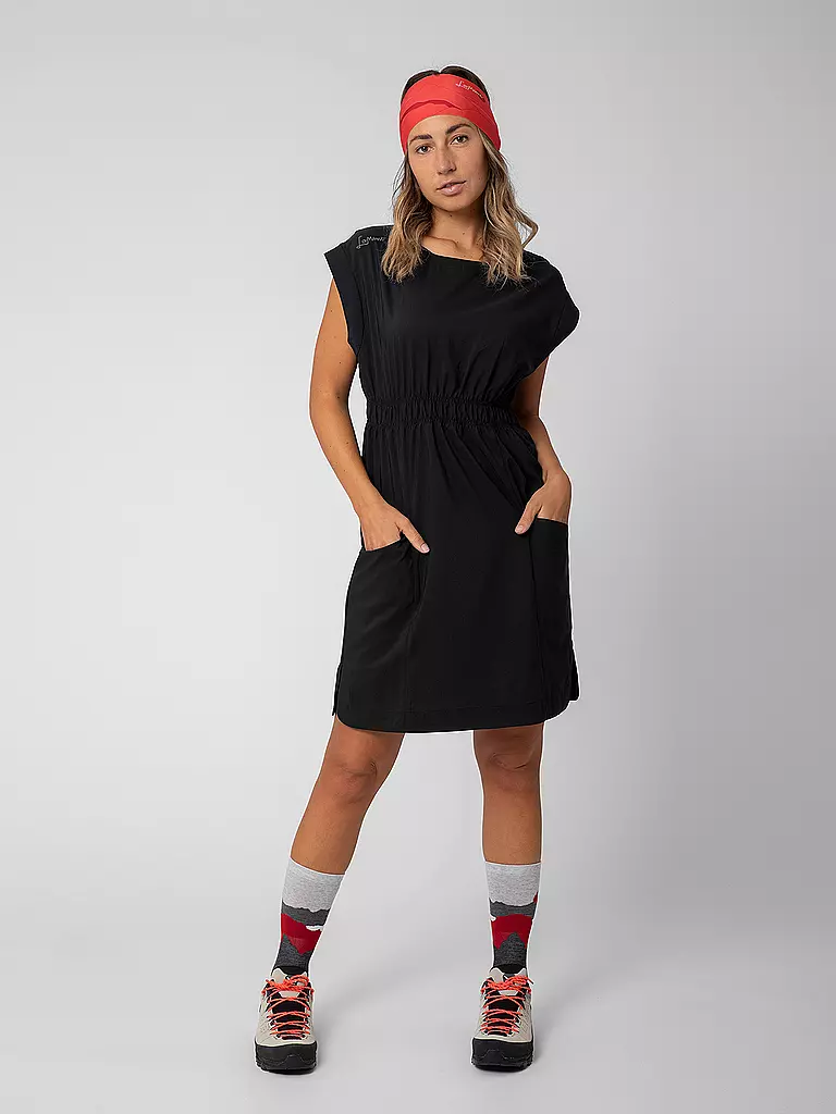 LAMUNT | Damen Kleid TERESA LIGHT TECH | schwarz