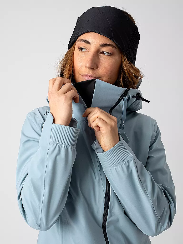 LAMUNT | Damen Tourenjacke Giada 3L Waterproof Hoodie | hellblau