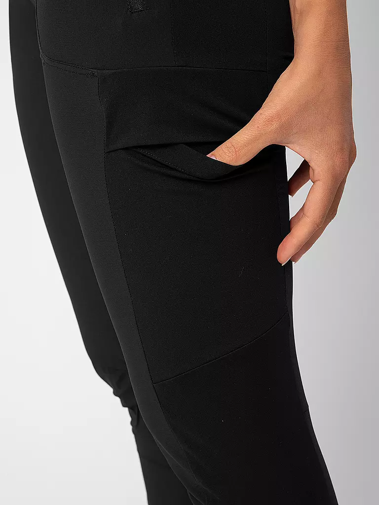 LAMUNT | Damen Wanderhose Katharina Light Stretch | schwarz