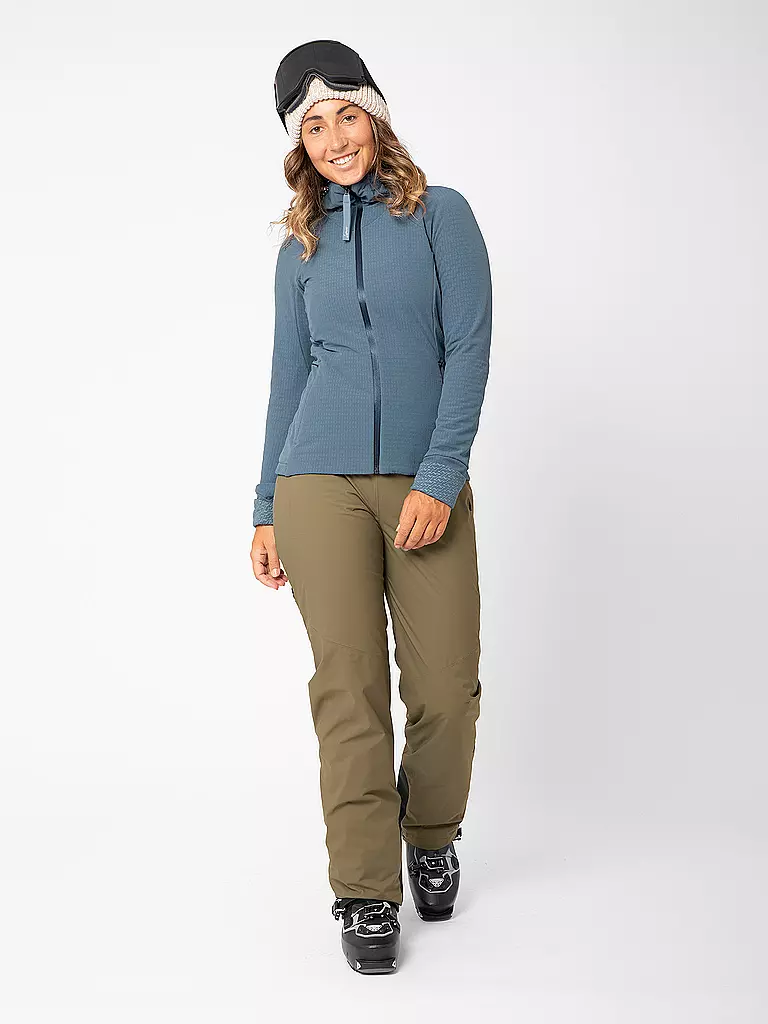 LAMUNT | Damen Wanderjacke Paola Tech Hoodie | blau