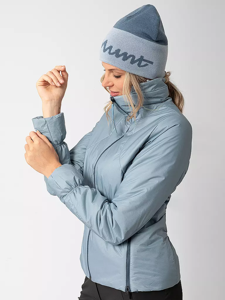 LAMUNT | Mütze Martha Logo Knit | blau