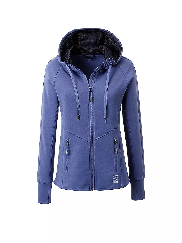 LPO | Damen Kapuzenjacke Veloria | blau