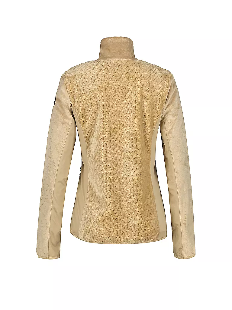 LUHTA | Damen Fleecejacke Ikaala | camel