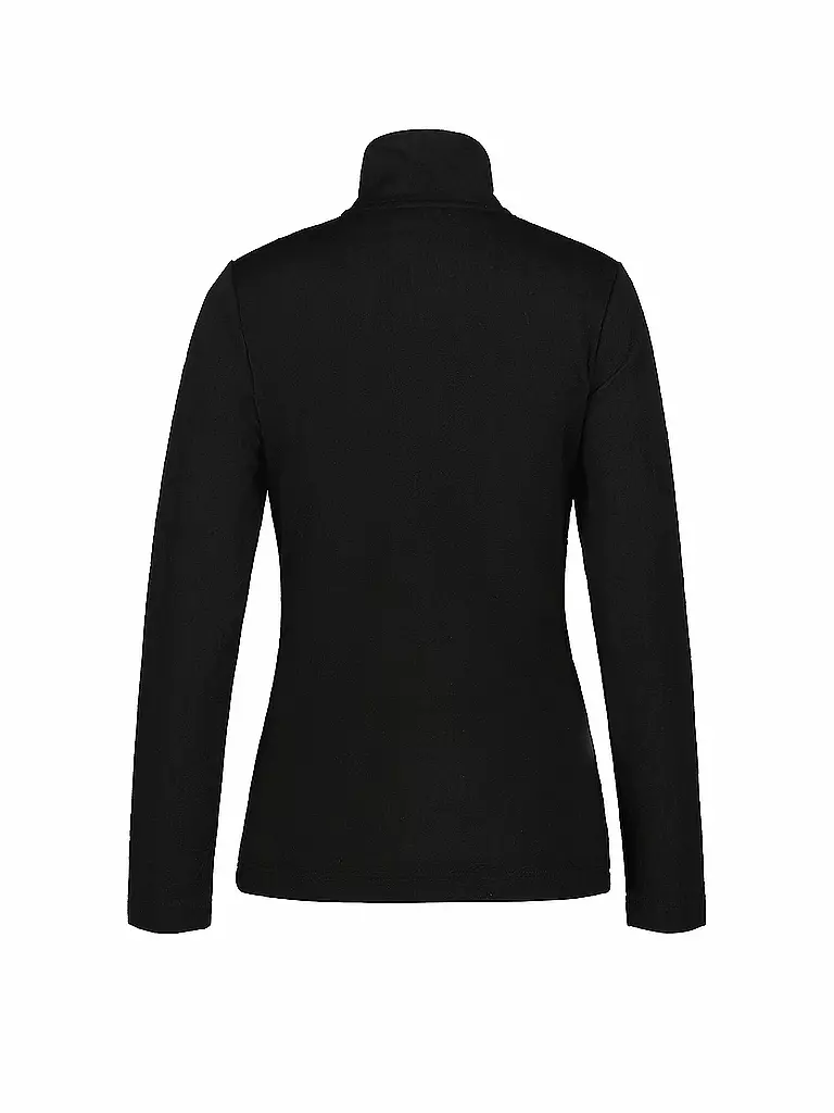 LUHTA | Damen Unterzieh Zipshirt Hanihola | schwarz