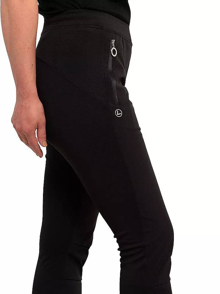 LUHTA | Damen Wanderhose Softshell Alitalo | schwarz