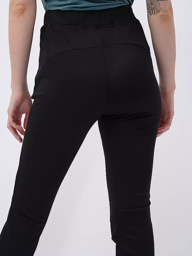 LUHTA | Damen Wanderhose Softshell Alitalo | schwarz