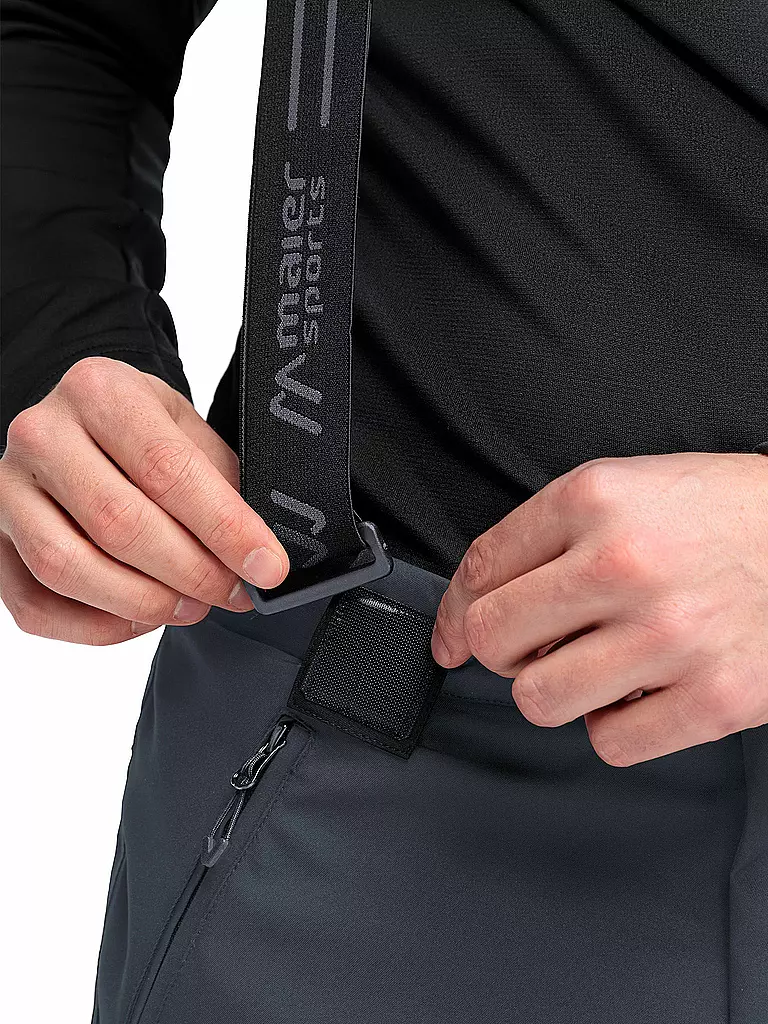 MAIER | Herren Skihose Anton Slim 2.0 | schwarz