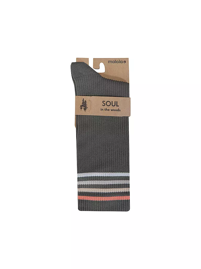 MALOJA | Herren Radsocken Buchseem. | dunkelgrün