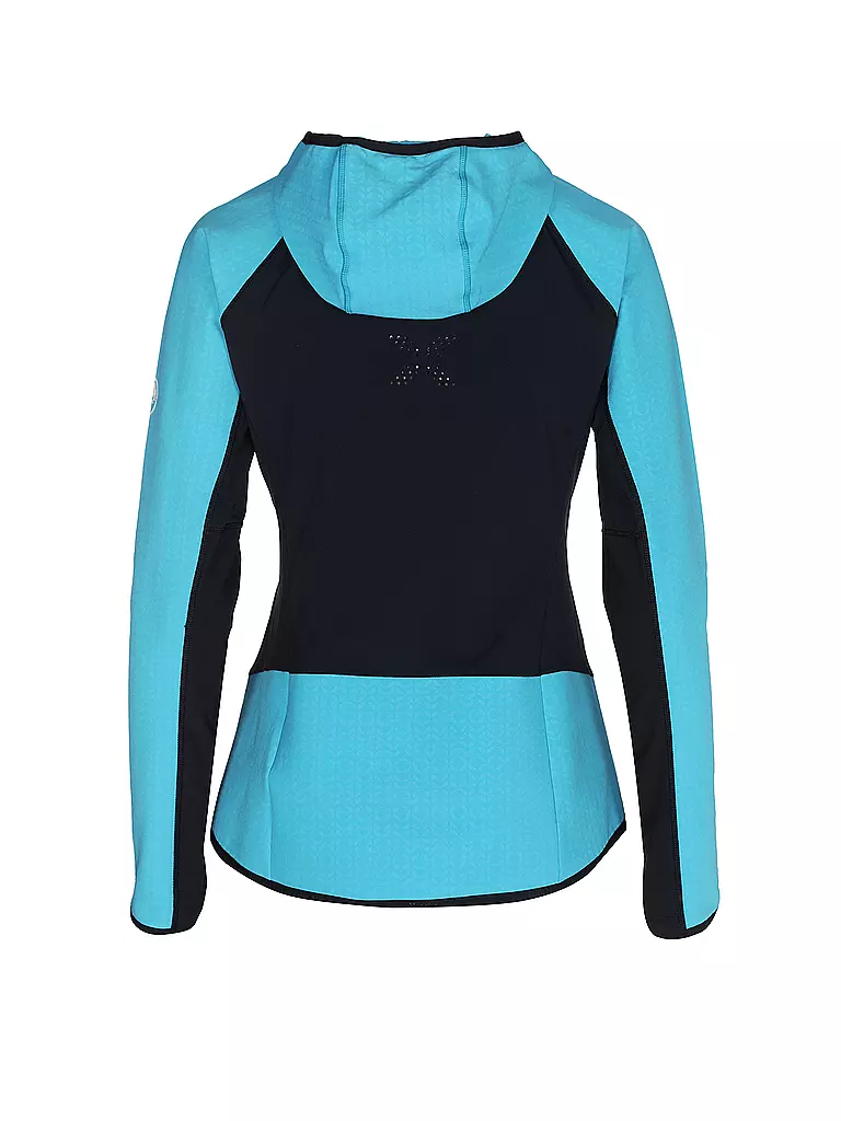 MAMMUT | Damen Fleecejacke Eiger Speed ML Hybrid | blau