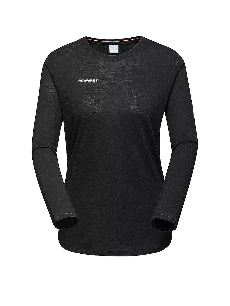 MAMMUT | Damen Funktionsshirt Tree Wool FL | schwarz