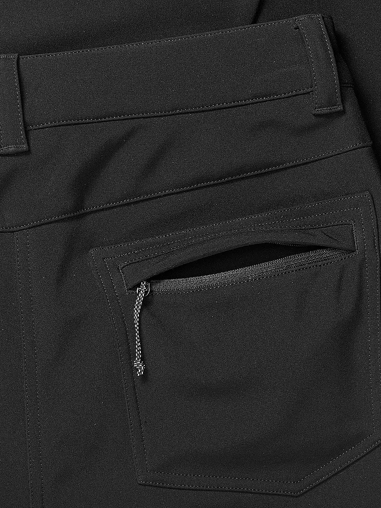 MAMMUT | Damen Softshell Wanderhose Rundbold Winter | schwarz