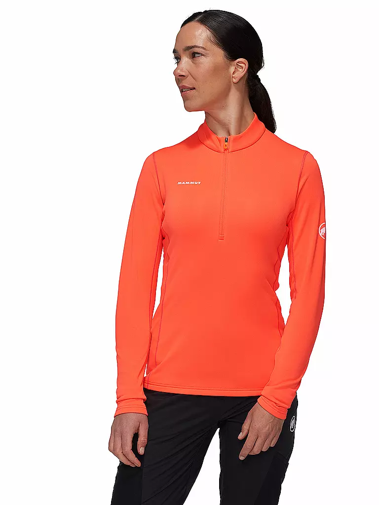 MAMMUT | Damen Touren Zipshirt Aenergy Polartec | koralle