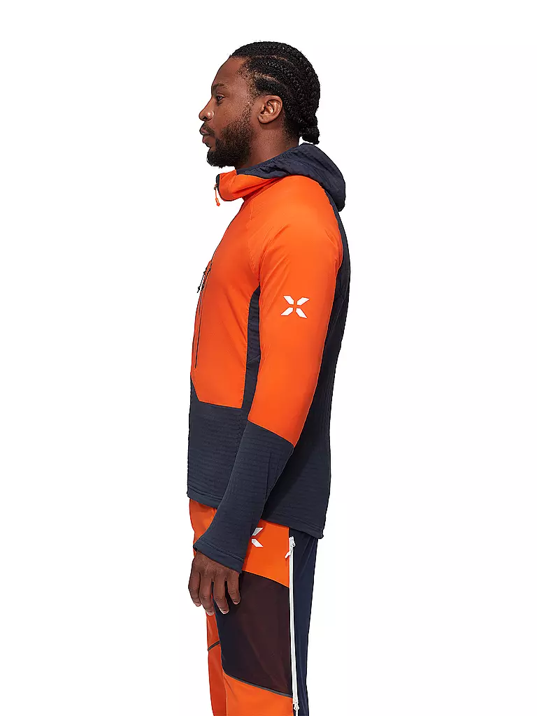 MAMMUT | Herren Hybridjacke Eiger Nordwand ML Hoodie | orange