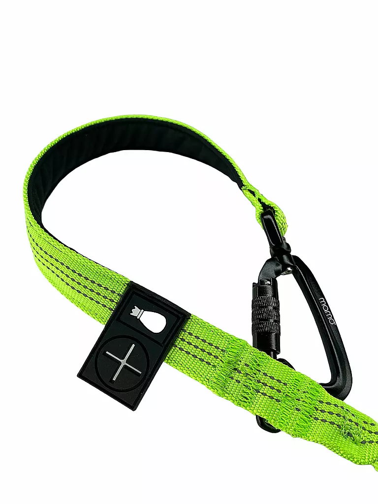 MAMO PET SPORTS | Hundeleine Mamo Bungee Leash Austria Edition 185cm/25mm | grün