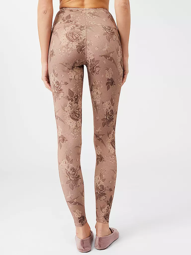 MANDALA | Damen Yoga Tight Printed | braun