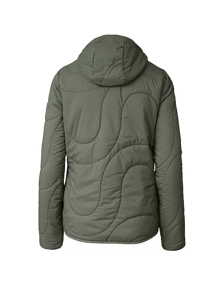 MARTINI | Damen Isojacke Recharge Primaloft® Hoodie | olive