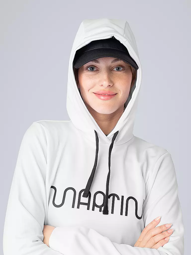 MARTINI | Damen Touren Hoodie Recharge Logo | weiss