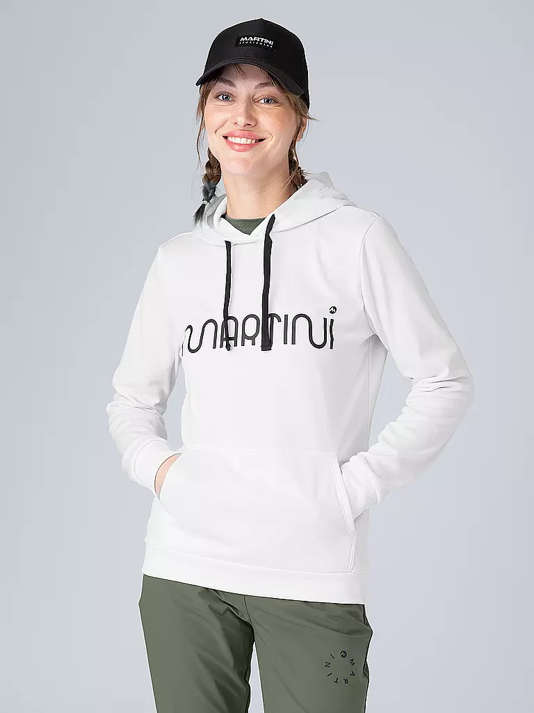 MARTINI | Damen Touren Hoodie Recharge Logo | weiss