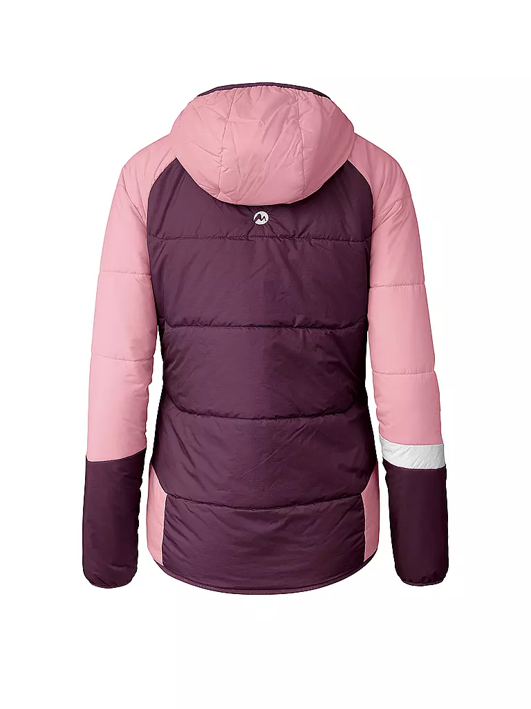 MARTINI | Damen Touren Isojacke Horizon G-LOFT® Hoodie | rosa