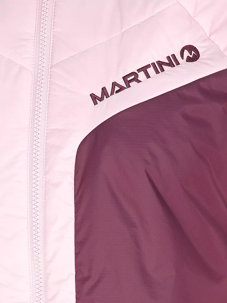 MARTINI | Damen Touren Isojacke Horizon G-LOFT® Hoodie | rosa