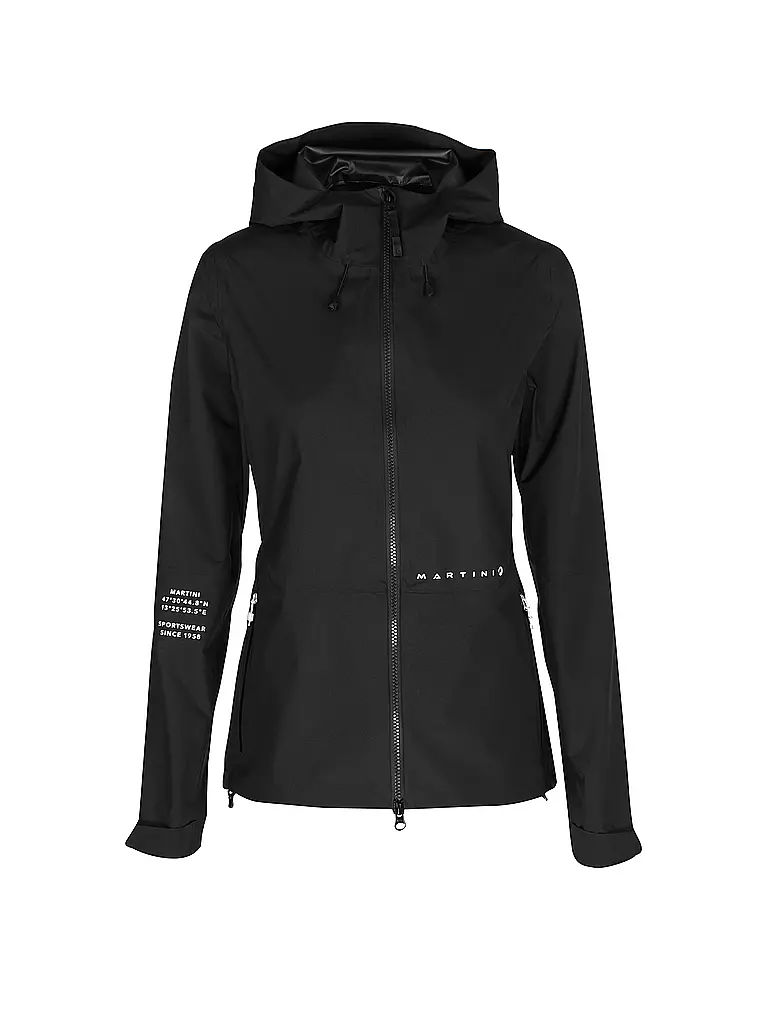 MARTINI | Damen Wanderjacke Dolomite 2,5L Hoodie | schwarz