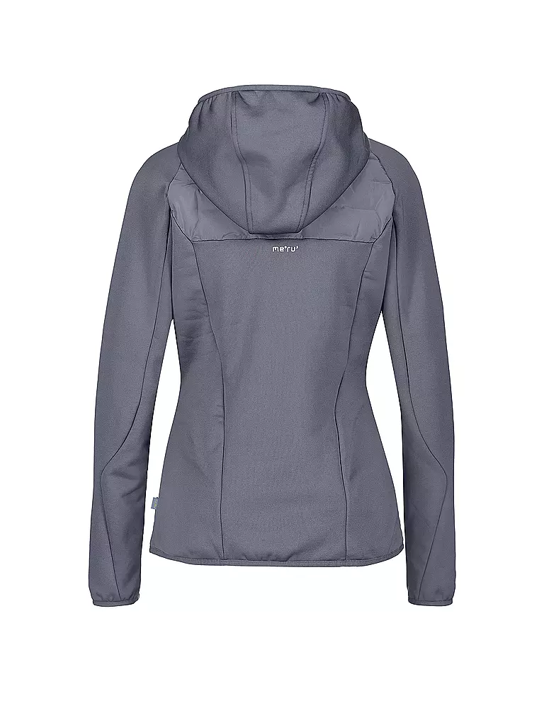 MERU | Damen Fleecejacke Bath Hoodie | grau