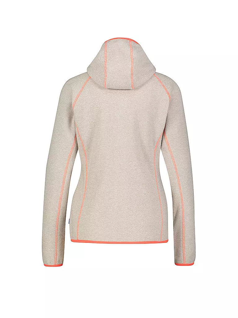 MERU | Damen Fleecejacke Horta Hoodie | rot