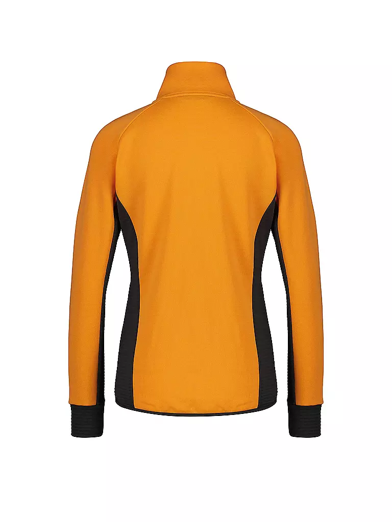 MERU | Damen Fleecejacke Kivik Waffelfleece | orange