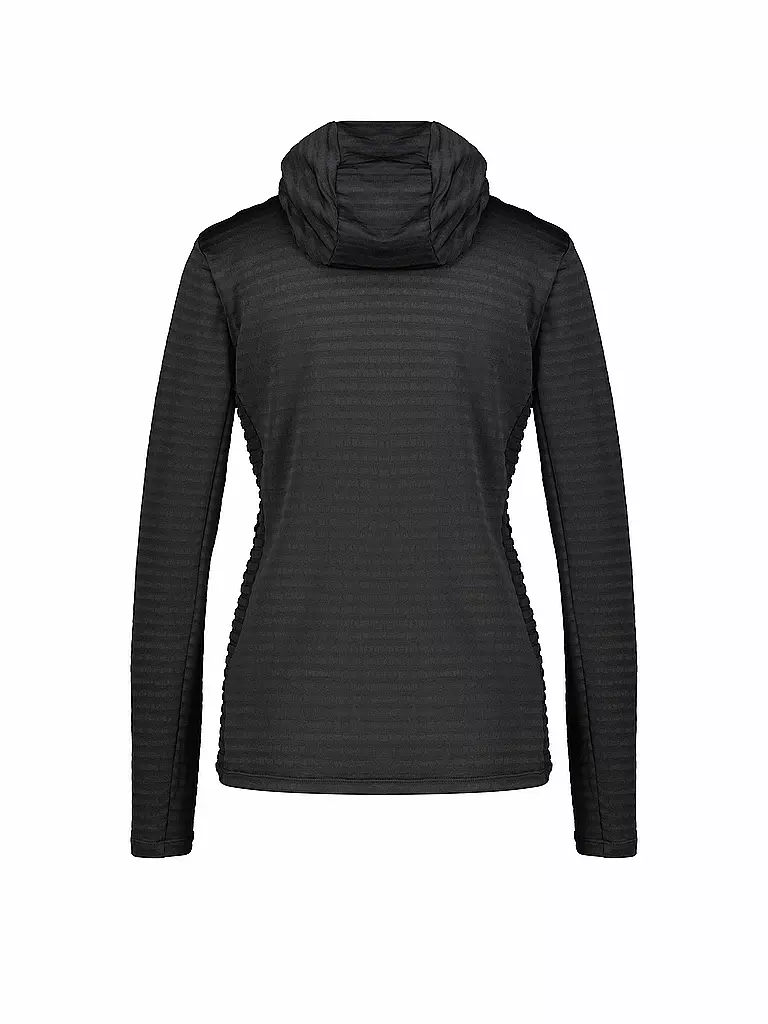 MERU | Damen Fleecejacke Moreno Hoodie | schwarz