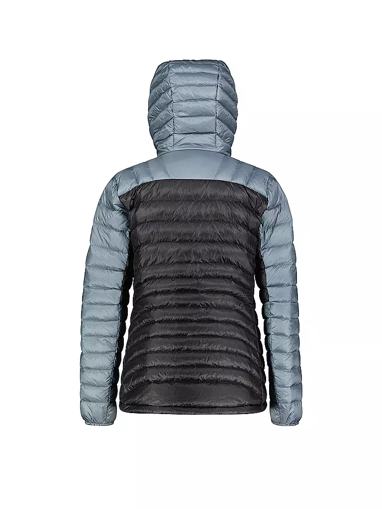 MERU | Damen Isojacke Eylak Hoodie Daune | schwarz