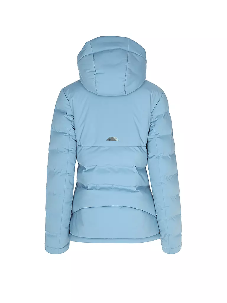 MERU | Damen Wanderjacke Gränna Hoodie | hellblau