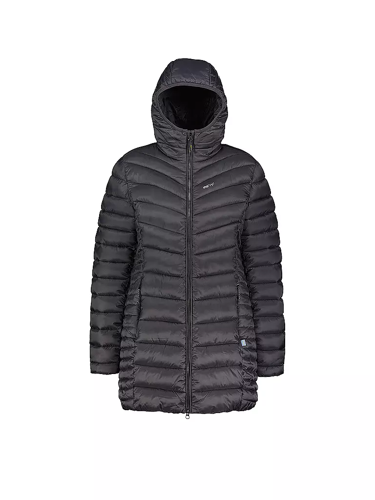 MERU | Damen Wintermantel Cold Bay | schwarz