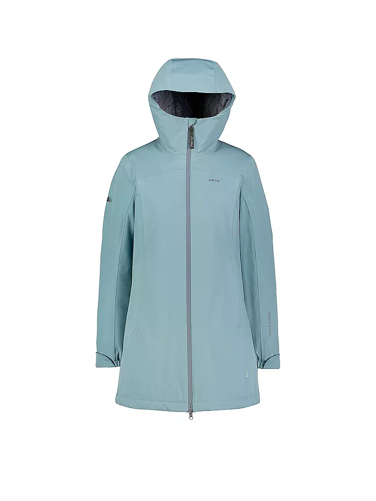 MERU | Damen Wintermantel Nora Hoodie | grau