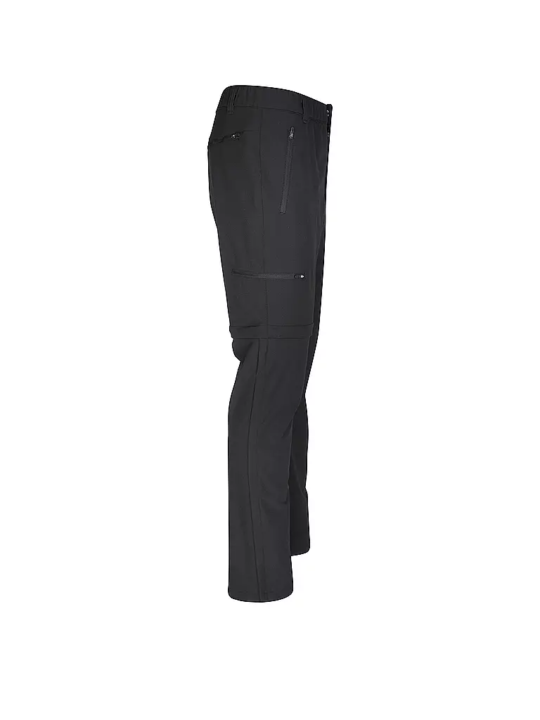 MERU | Herren Wanderhose ZipOff | schwarz