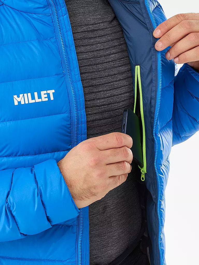 MILLET | Herren Isojacke Evole 700 Down Hoodie | blau