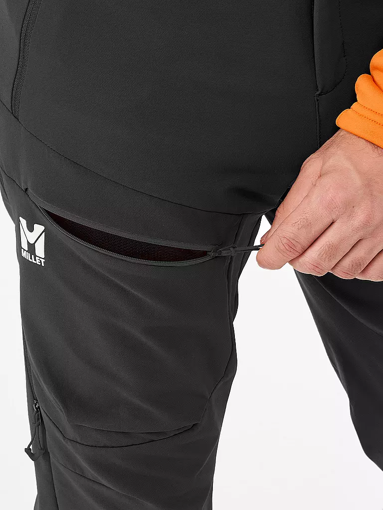 MILLET | Herren Touren Trägerhose Rutor XCS | schwarz