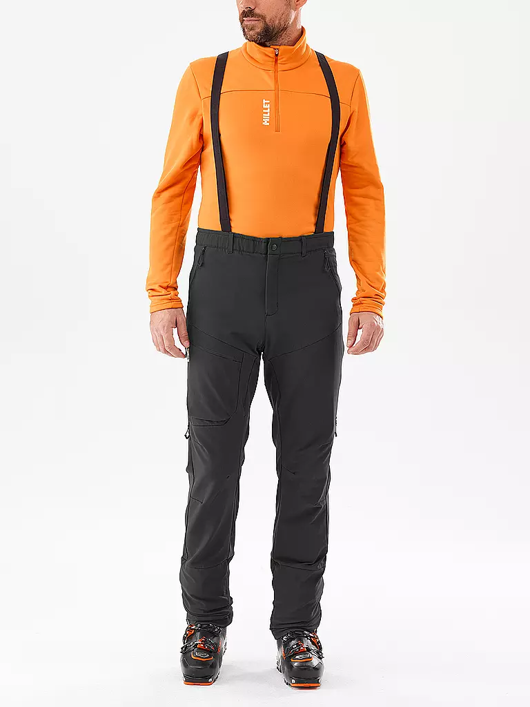 MILLET | Herren Touren Trägerhose Rutor XCS | schwarz