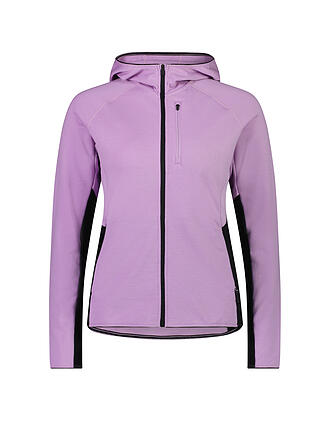 MONS ROYALE | Damen Fleecejacke Approch Merino Gridlock Hoodie