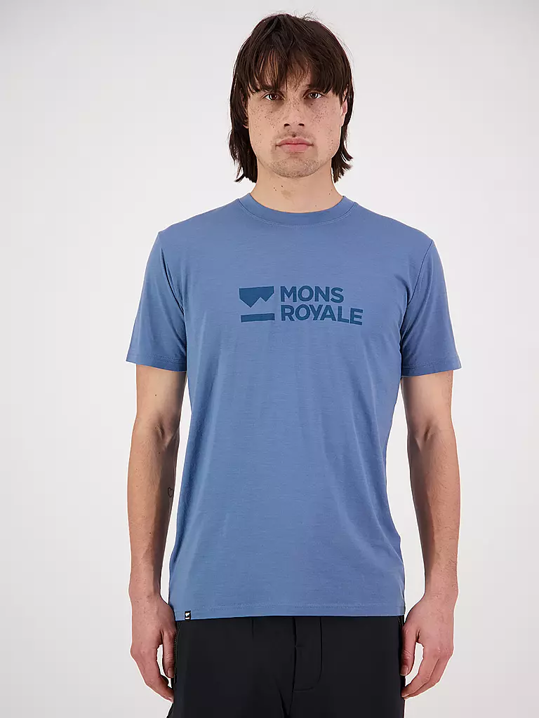 MONS ROYALE | Herren Funktionsshirt Icon | blau