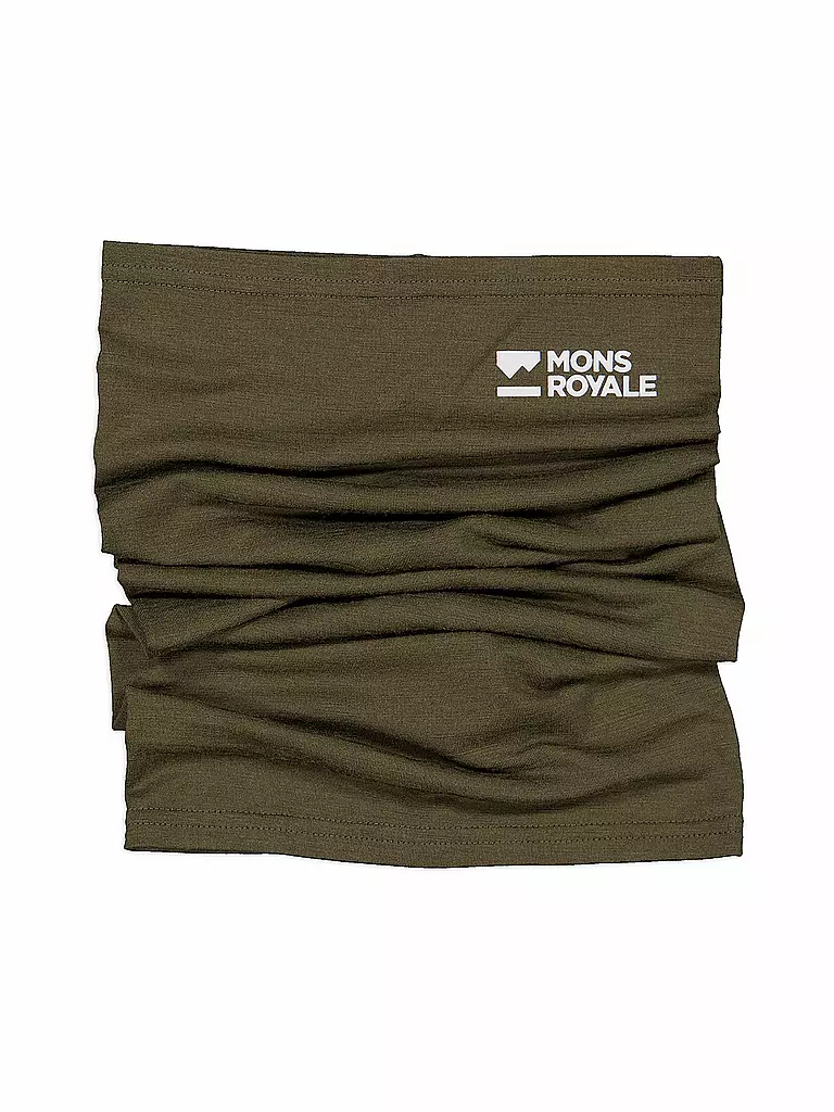 MONS ROYALE | Neckwarmer Daily Dose Merino Flex 200 | olive